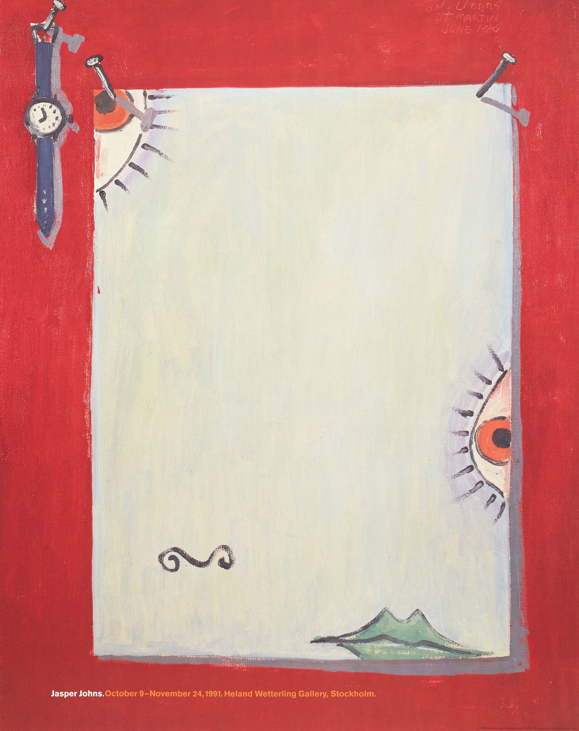 JASPER JOHNS, 1991