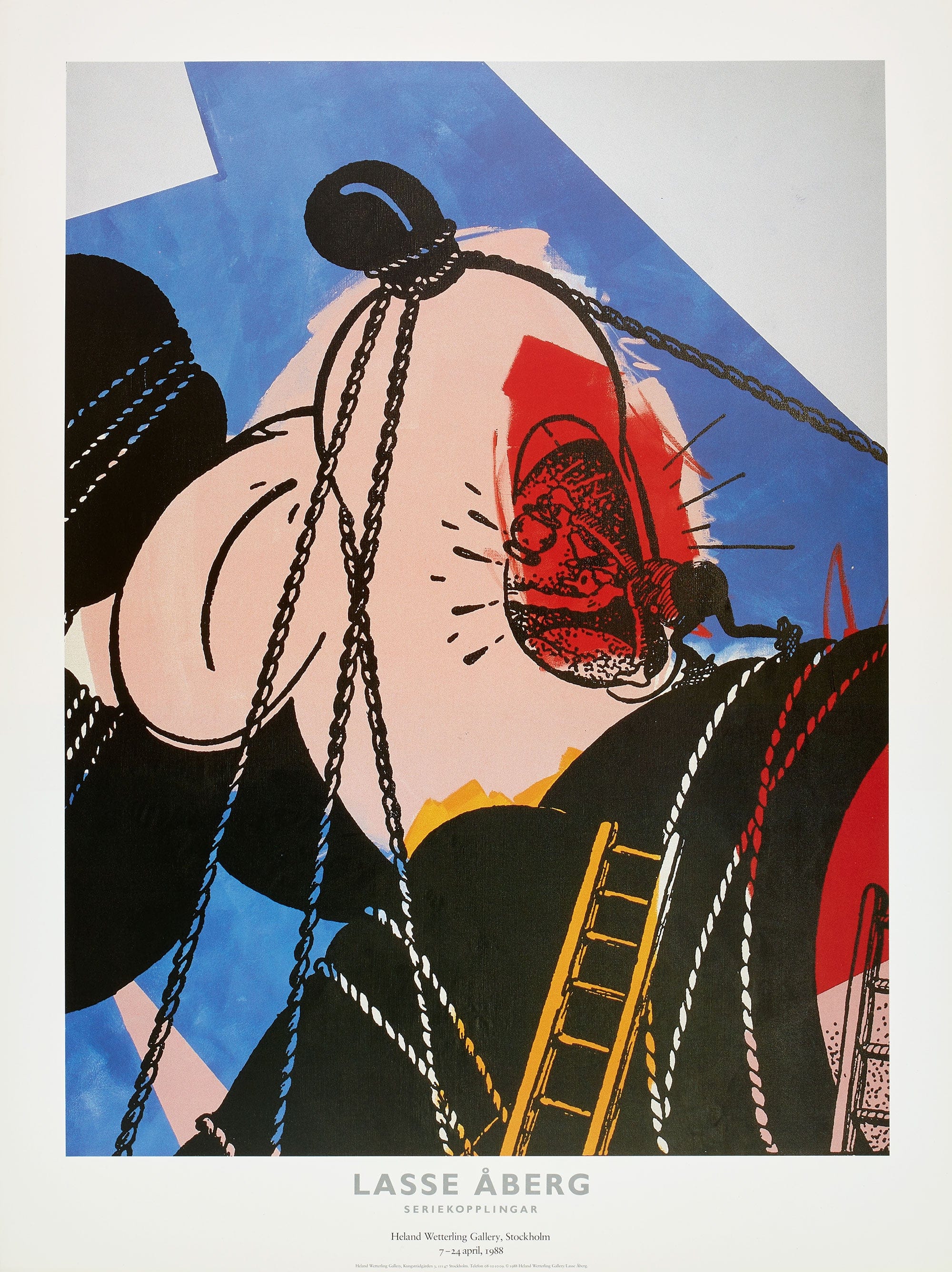 LASSE ÅBERG - Seriekopplingar, 1988